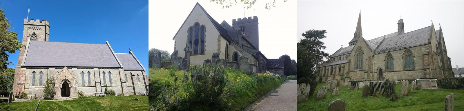 Fairlight, Pulborough & Hurstpierpount Churches today